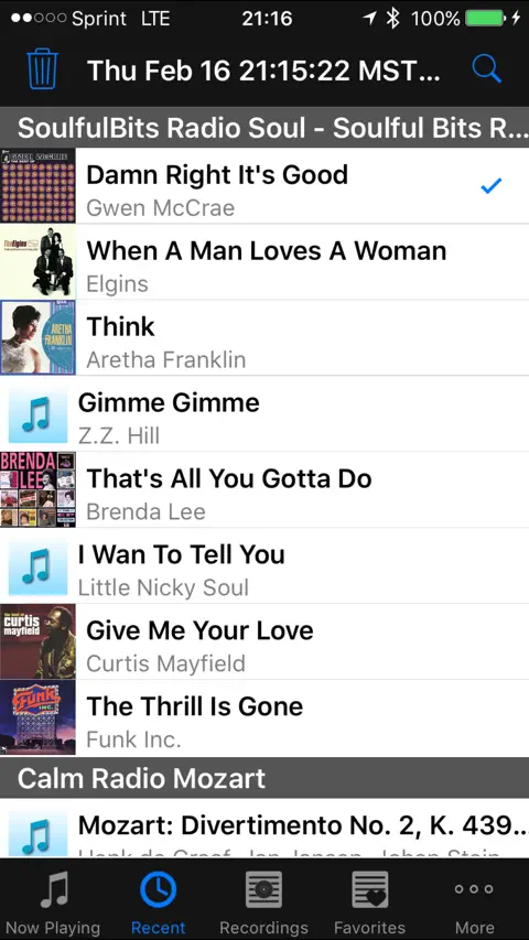 ooTunes Radio: Record & Alarm screenshot 3