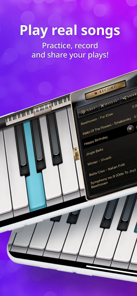 Piano Keyboard & Music Tiles screenshot 4
