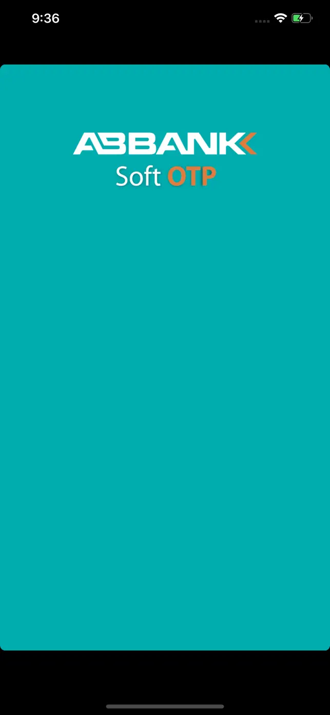 ABBank SoftOTP screenshot #1 for iPhone