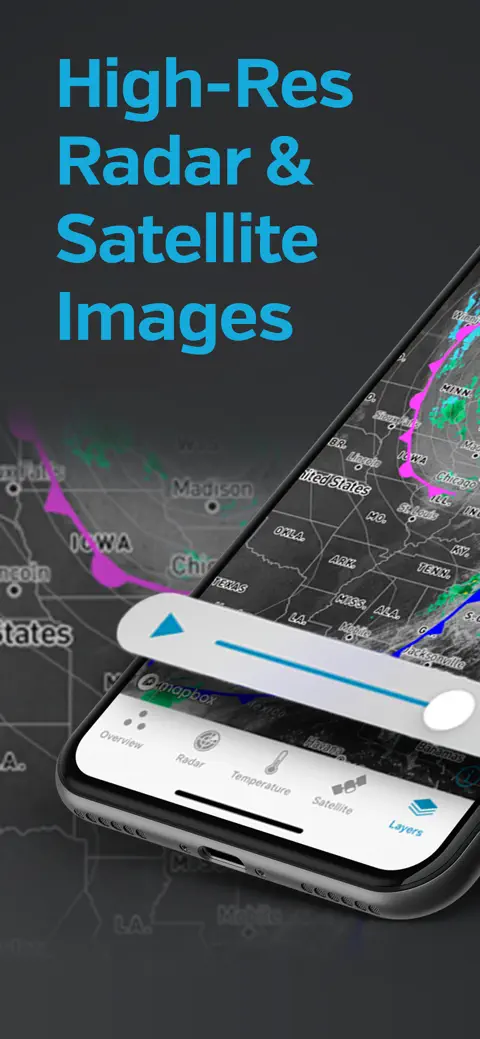 Weather Underground: Local Map screenshot 1