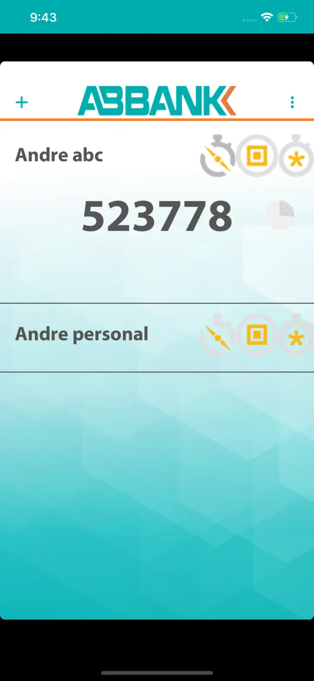 ABBank SoftOTP screenshot #7 for iPhone