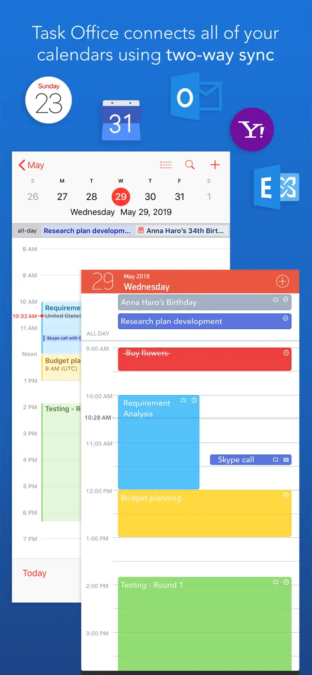 Task Office: to-do, calendar screenshot #4 for iPhone