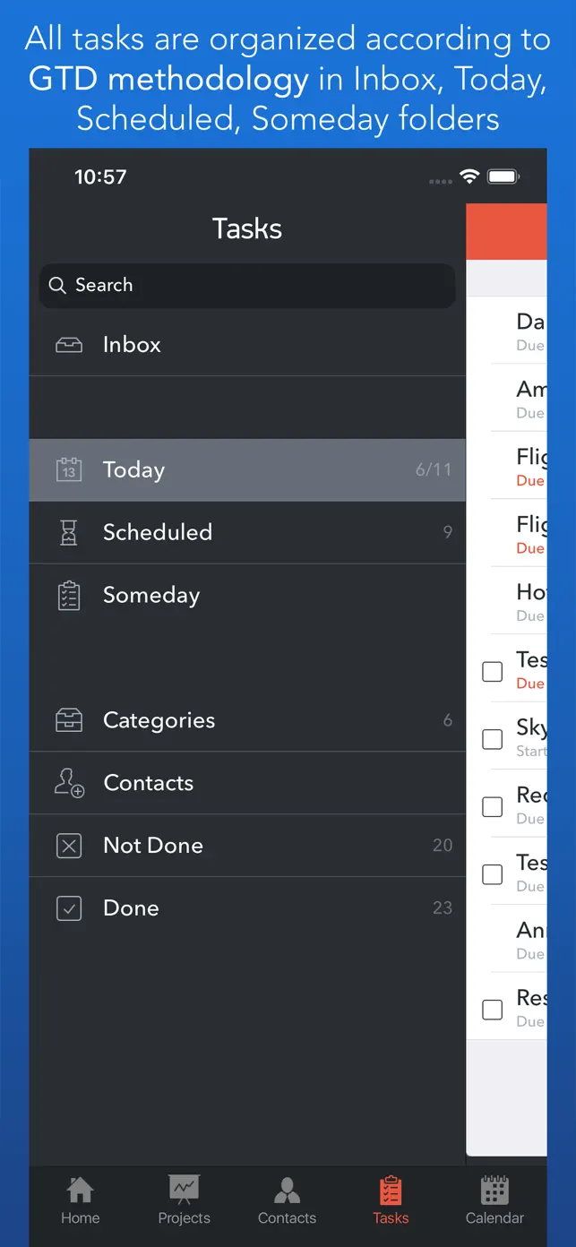 Task Office: to-do, calendar screenshot #9 for iPhone