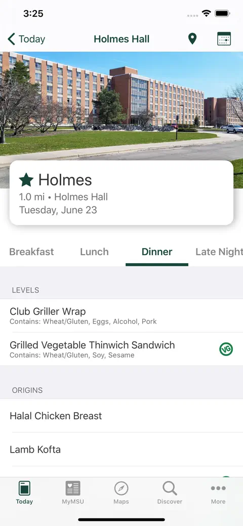 Michigan State University screenshot 2