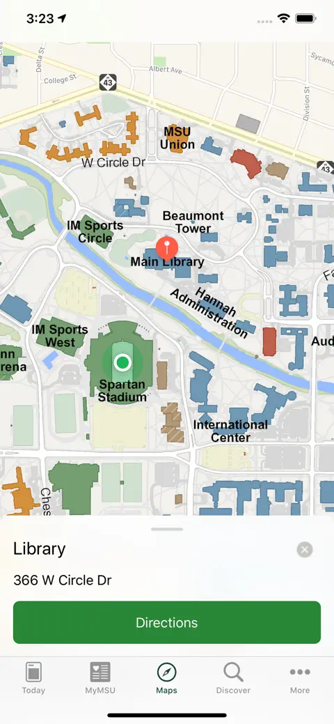 Michigan State University screenshot 3