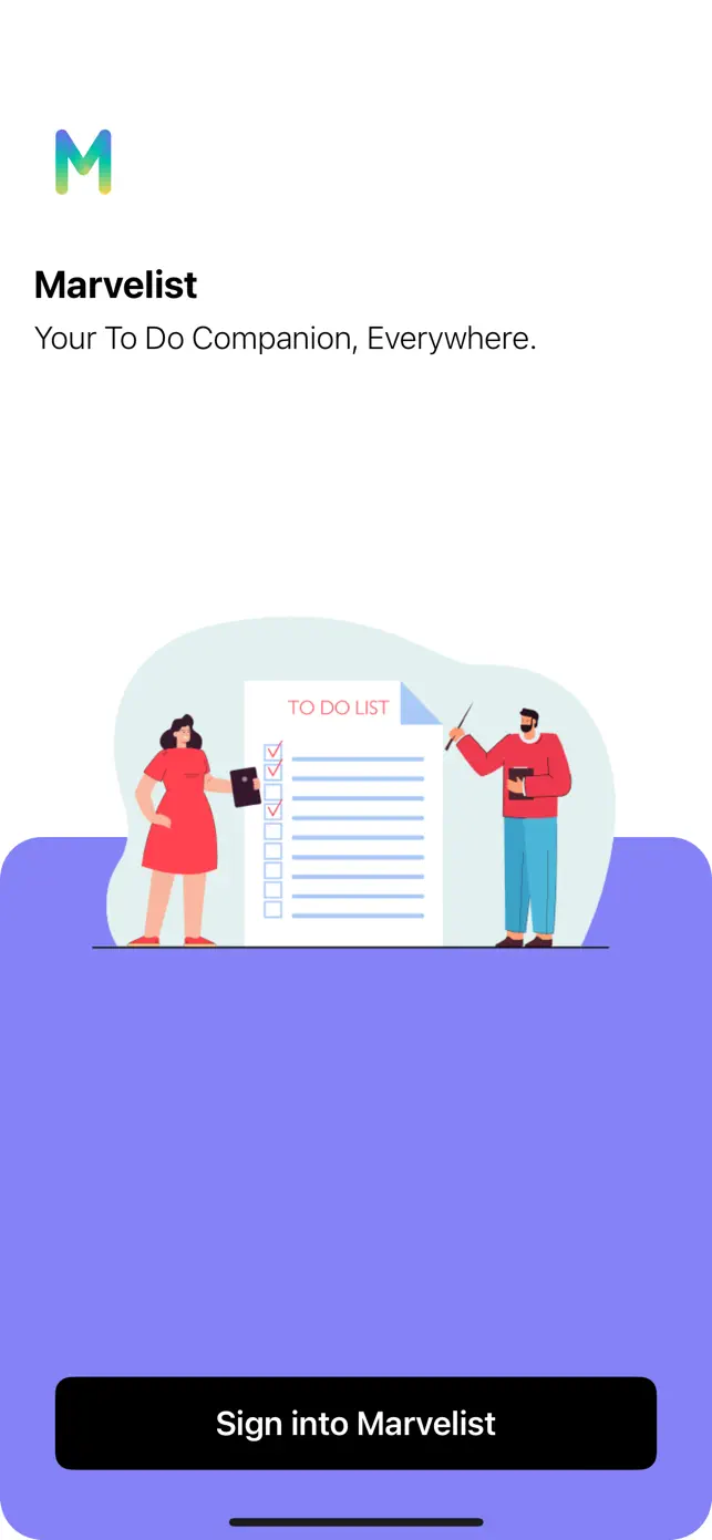 Marvelist screenshot #1 for iPhone