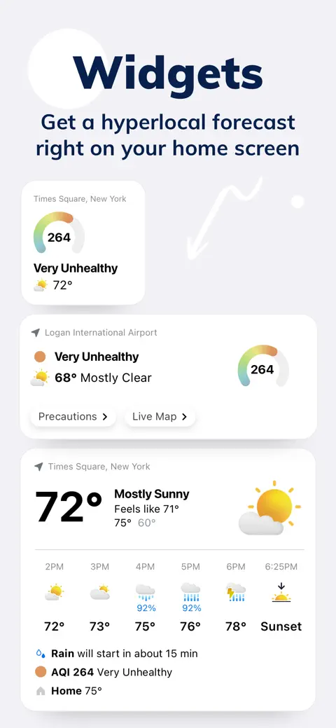 Tomorrow.io: Weather Forecast screenshot 1