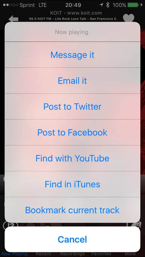 ooTunes Radio: Record & Alarm screenshot 4