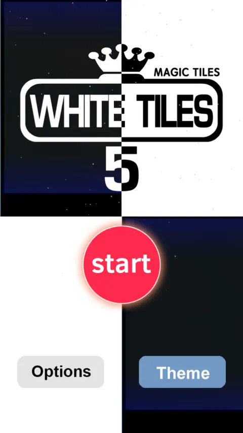 Piano White Tiles 5: Black & White Tiles Games screenshot 1