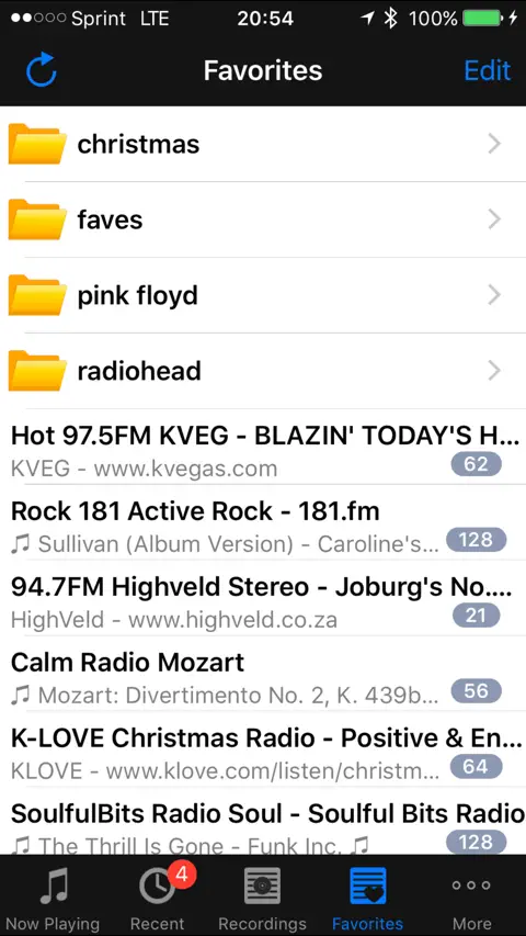 ooTunes Radio: Record & Alarm screenshot 2