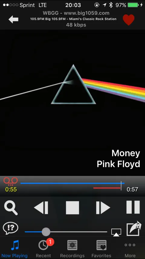 ooTunes Radio: Record & Alarm screenshot 1