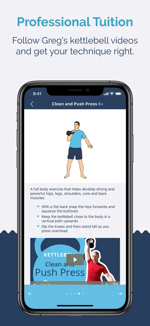 Kettlebell Workout Wizard—WOD screenshot 3