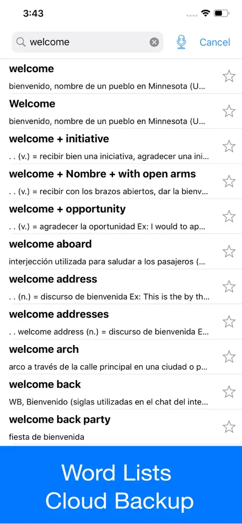 Spanish Dictionary - Dict Box screenshot 5
