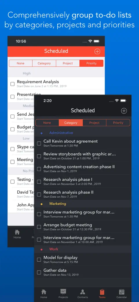 Task Office: to-do, calendar screenshot 5