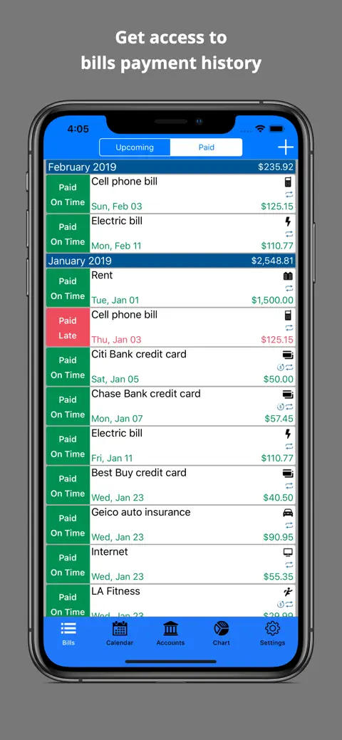 Bills Organizer & Reminder screenshot 5