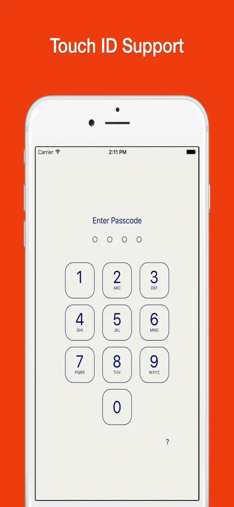 Lock Notes - Passcode Protect screenshot 1