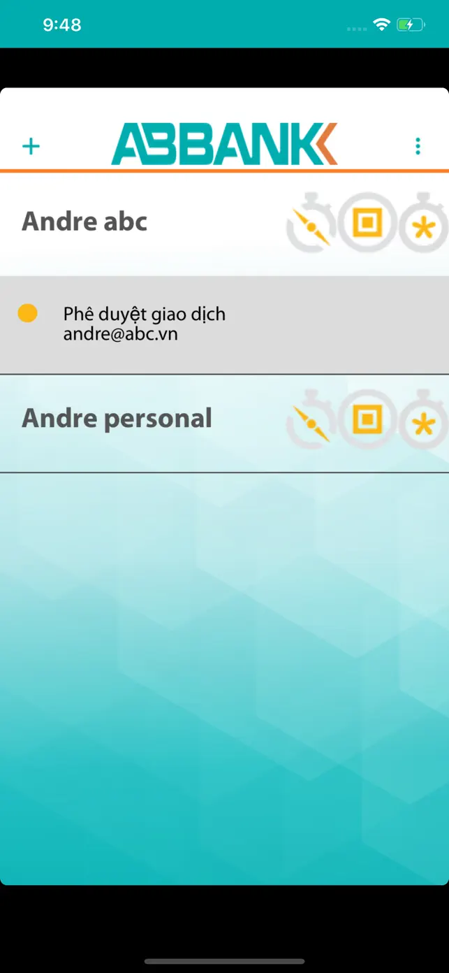 ABBank SoftOTP screenshot #4 for iPhone