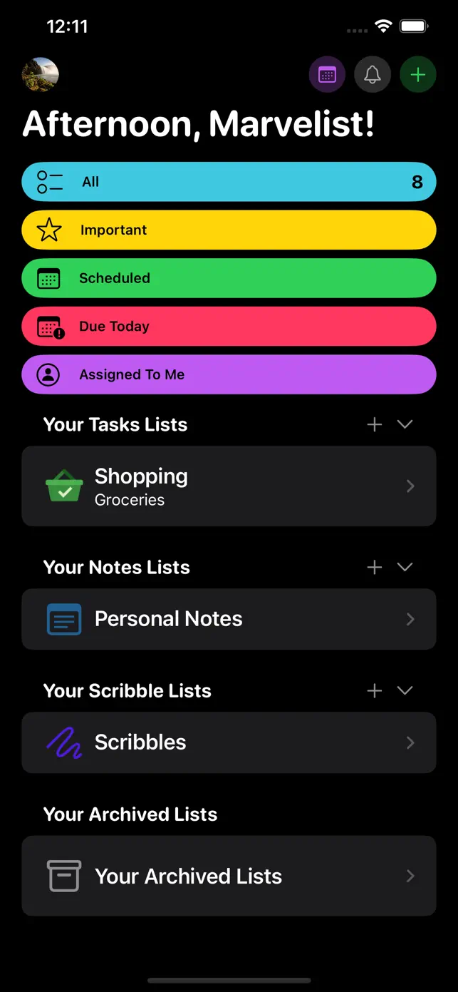 Marvelist screenshot #3 for iPhone