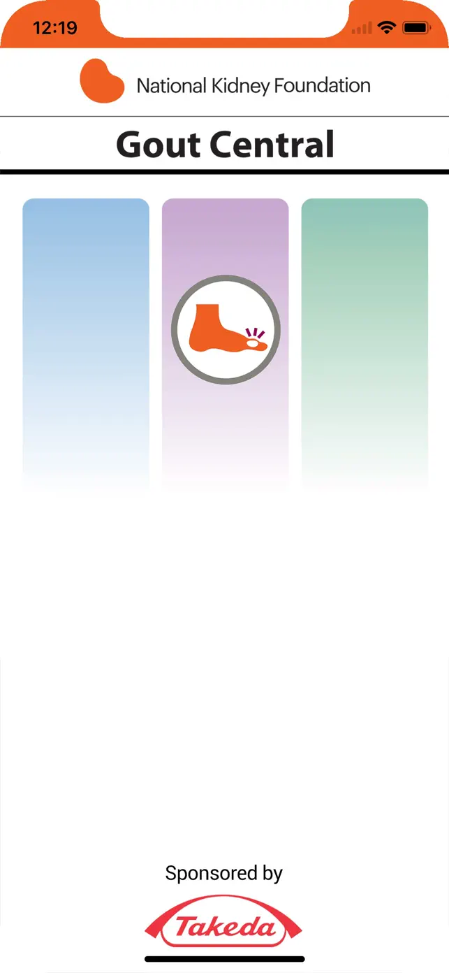 Gout Central screenshot #1 for iPhone