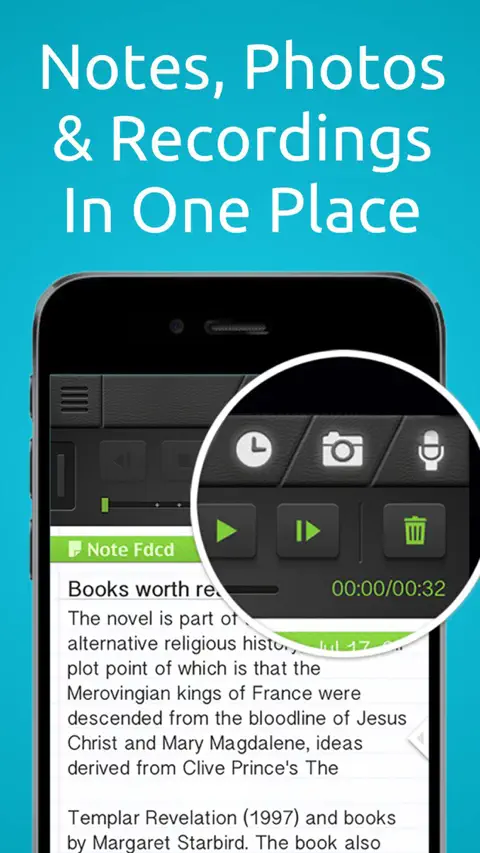 SuperNote Notes Recorder+Photo screenshot 1