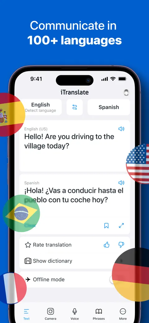 iTranslate Translator screenshot 1