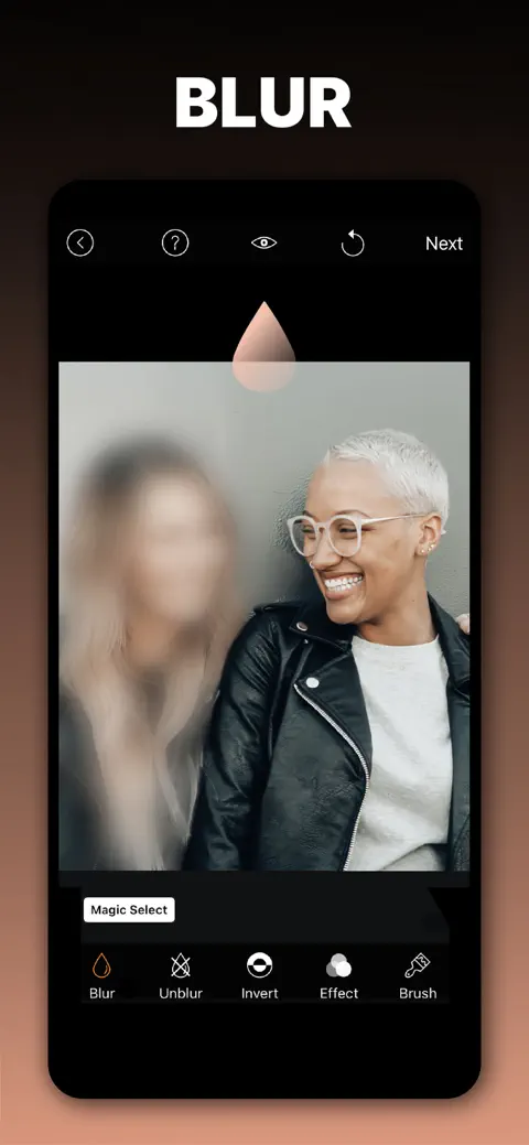 Blur Photo Effect Background screenshot 1