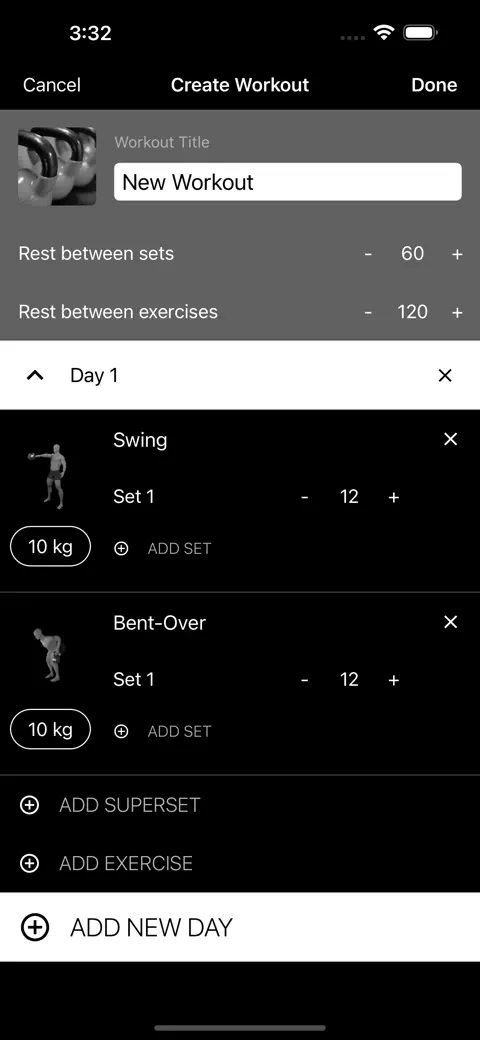 Kettlebell Home Workout screenshot 6