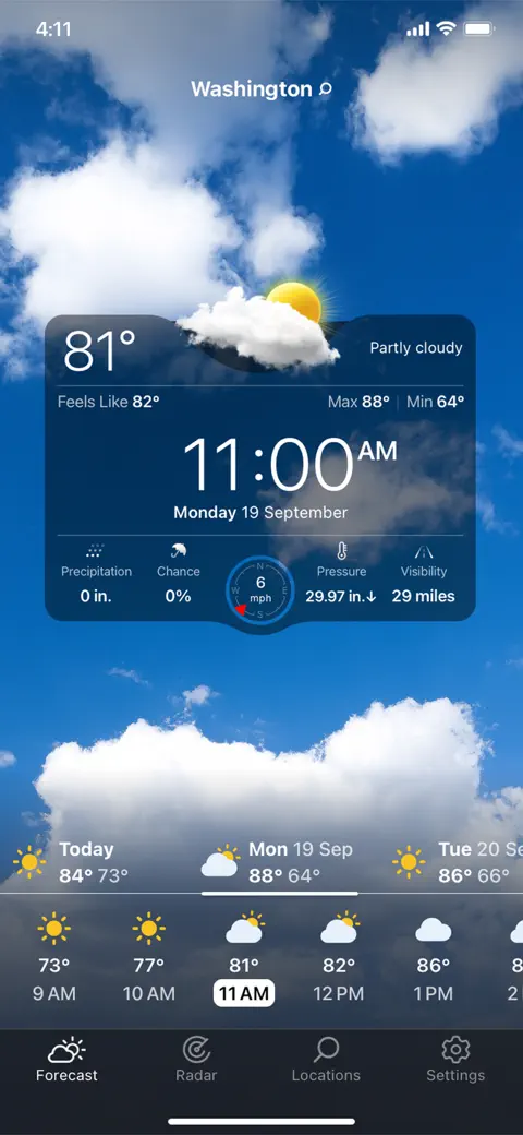 Weather Live° - Local Forecast screenshot 3
