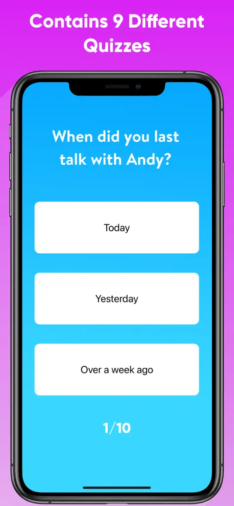 BFF Friendship Test - Quiz screenshot 2