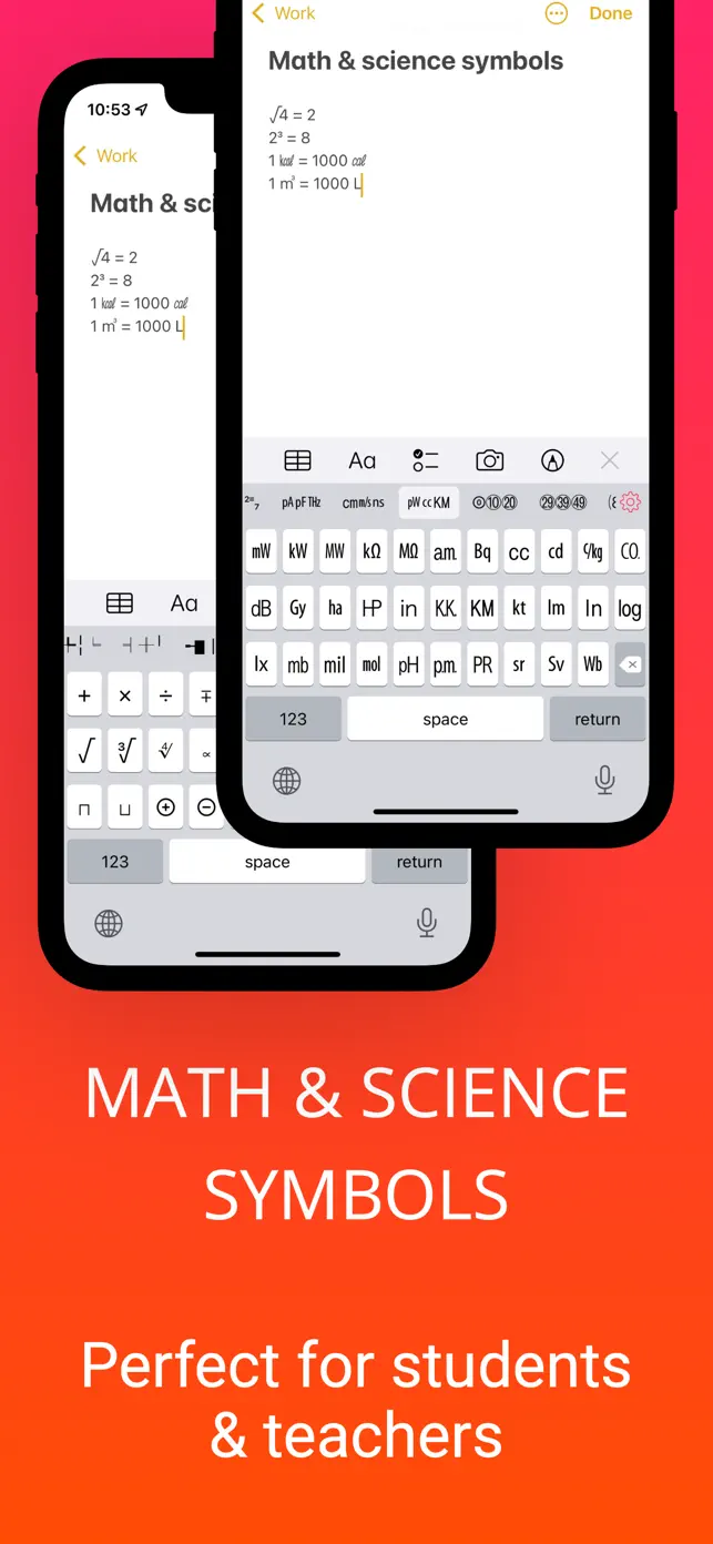 Symbol Keyboard+ screenshot #7 for iPhone