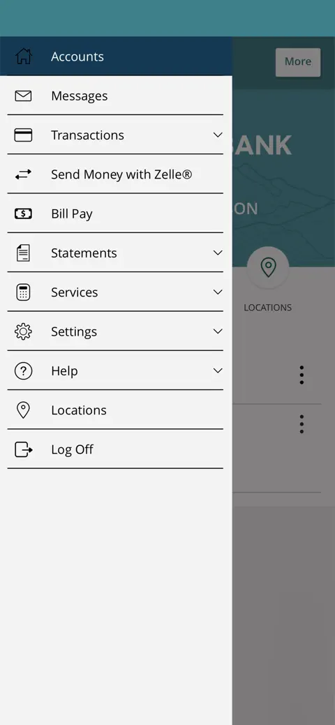 Columbia Mobile Banking screenshot 2