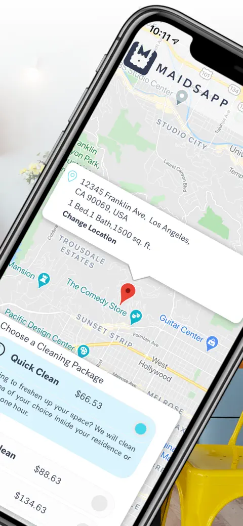 MaidsApp: Cleaning Services screenshot 2