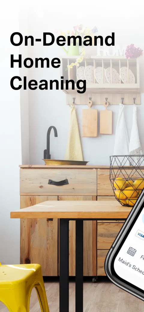 MaidsApp: Cleaning Services screenshot 1