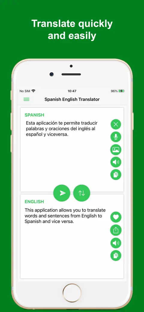 Spanish - English Translator+ screenshot 1