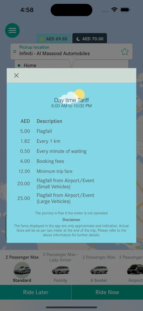 Abu Dhabi Taxi screenshot 2