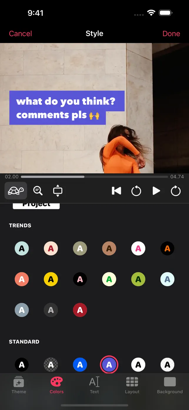 Captionista: Video Subtitles screenshot #6 for iPhone