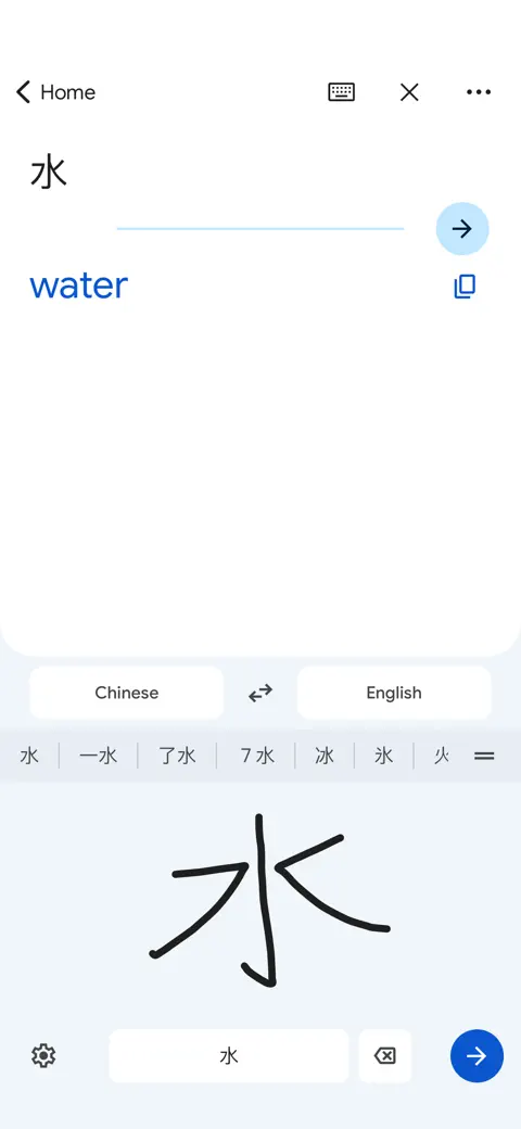 Google Translate screenshot 4