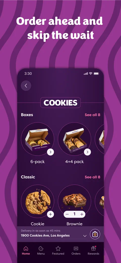 Insomnia Cookies screenshot 2