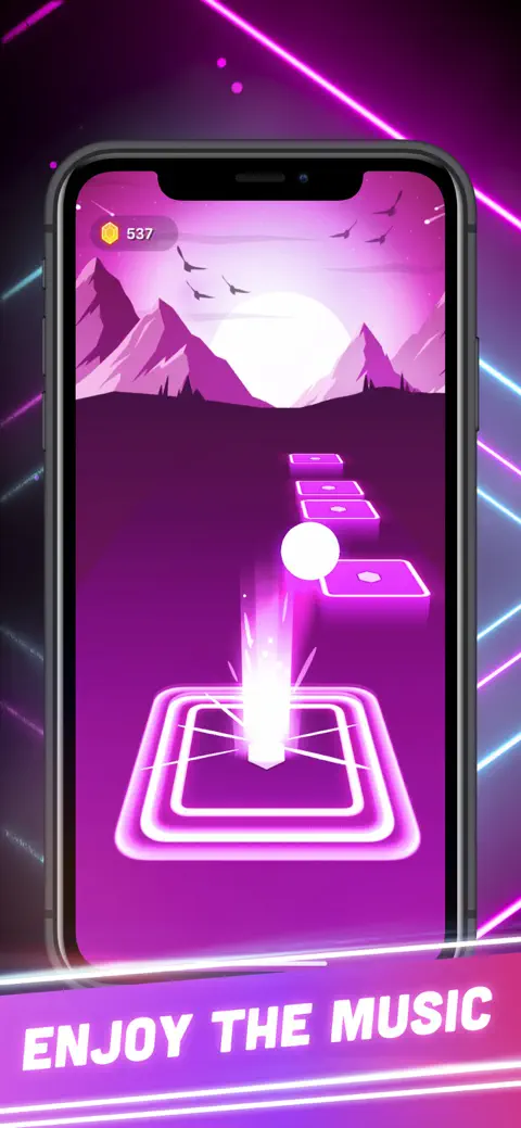 Beat Tiles 3D: Music Game screenshot 2