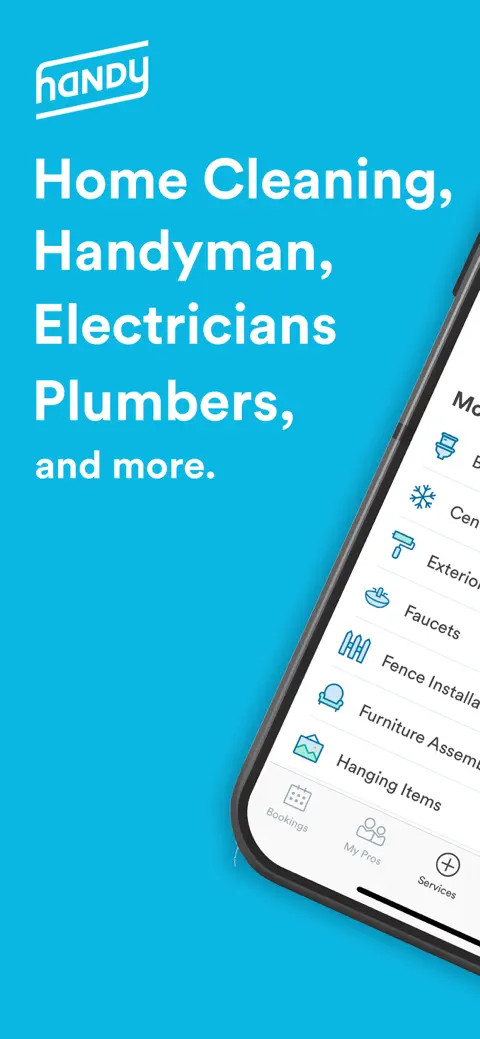 Handy.com screenshot 1