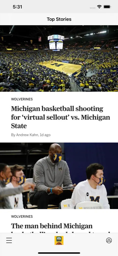 Wolverines Basketball News screenshot 1