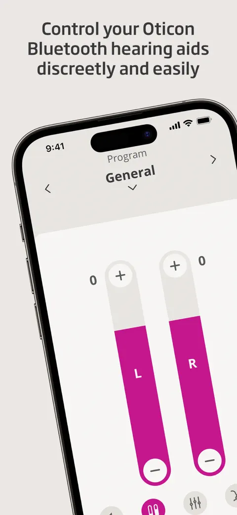Oticon Companion screenshot 1