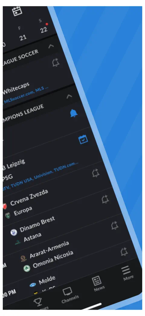 Live Soccer TV: Scores & Stats screenshot 2