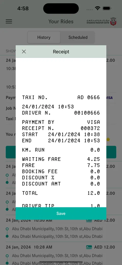 Abu Dhabi Taxi screenshot 5