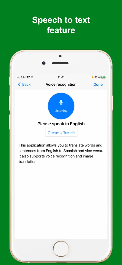 Spanish - English Translator+ screenshot 3