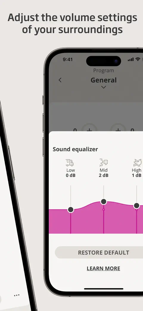 Oticon Companion screenshot 2
