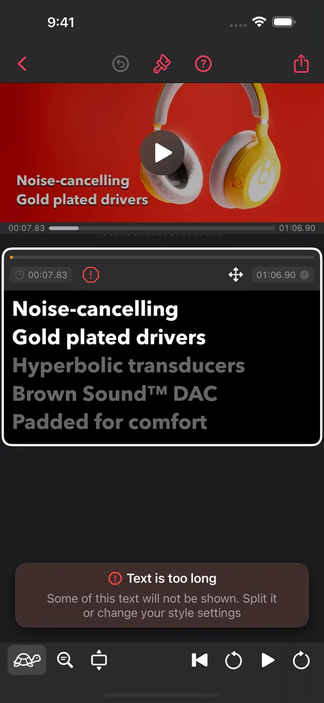 Captionista: Video Subtitles screenshot #10 for iPhone