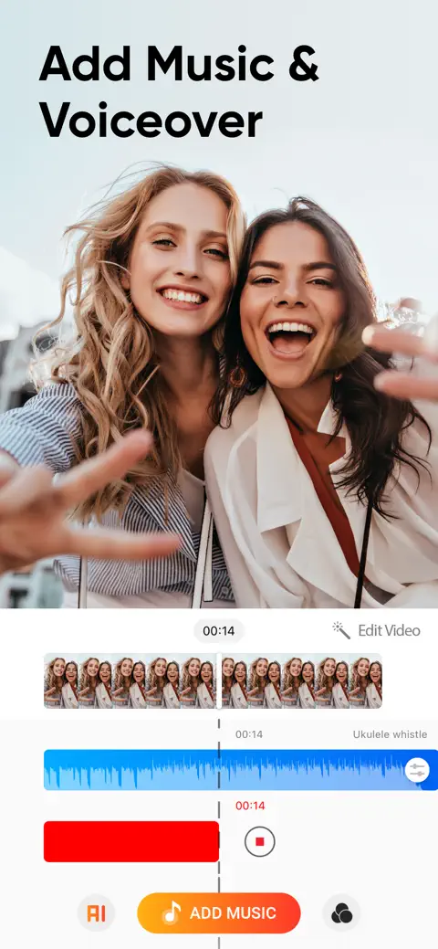 Add Music to Video Editor screenshot 1