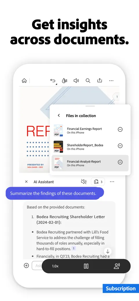 Adobe Acrobat Reader: Sign PDF screenshot 4