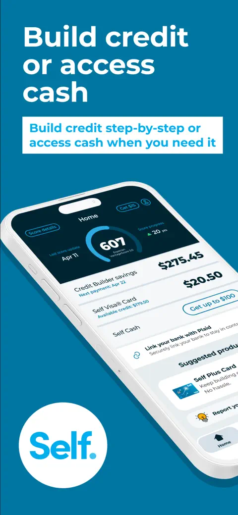 Self – Credit Builder & Cash screenshot 1